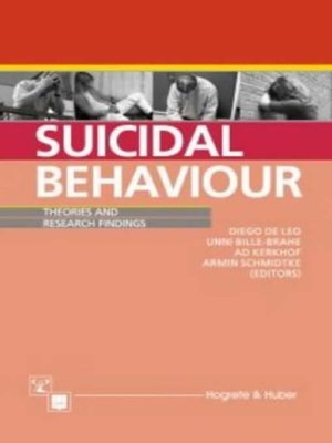 cover image of Suicidal Behaviour